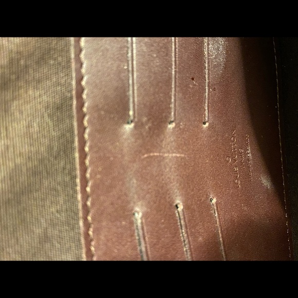 Louis Vuitton Vernis Sunset Blvd Clutch Amaranth - Picture 8 of 8